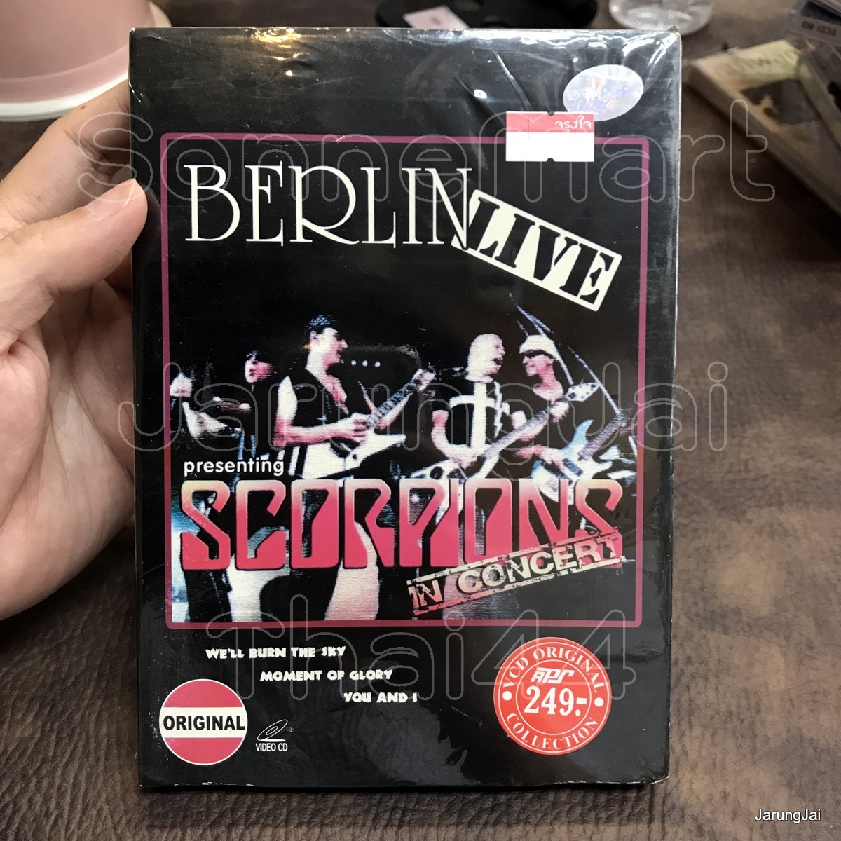 vcd scorpions in concert berlin live hurricane 2000 still loving you wind of change concert vcd aps s inter