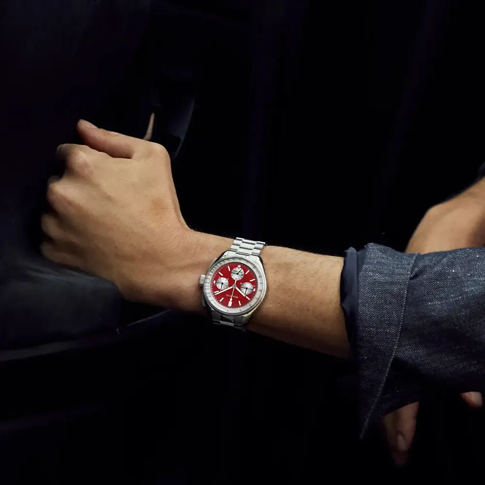 Bulova 96K115 นาฬิกาผู้ชาย Lunar Pilot Blood Moon Men's Watch