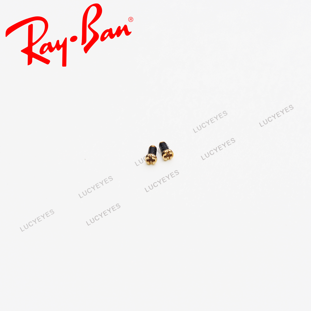 น๊อตแว่น RAYBAN แท้ 100% RX6378 สีทอง