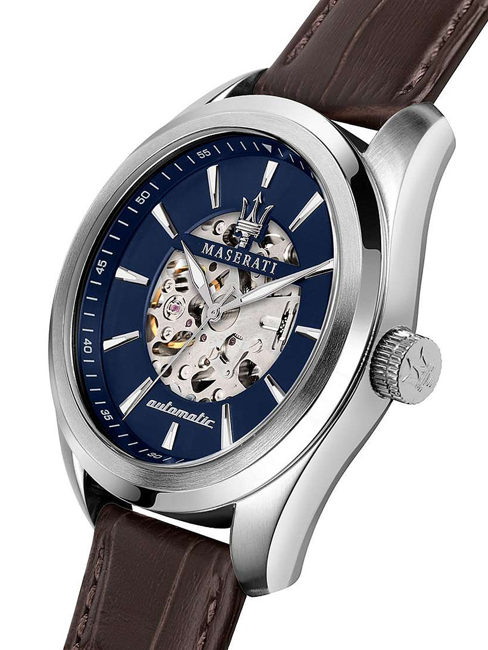 Maserati R8821112005 นาฬิกาผู้ชาย Traguardo Automatic Men's Watch