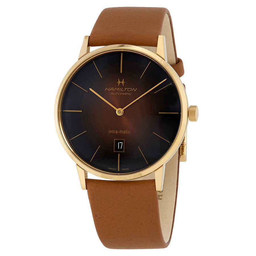 Hamilton H38735501 นาฬิกาผู้ชาย American Classic Intra-Matic Automatic Men's Watch