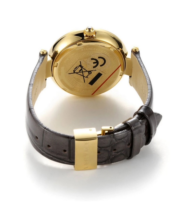 Versace VAN060016 นาฬิกาผู้หญิง Crystal Gleam Quartz Women's Watch