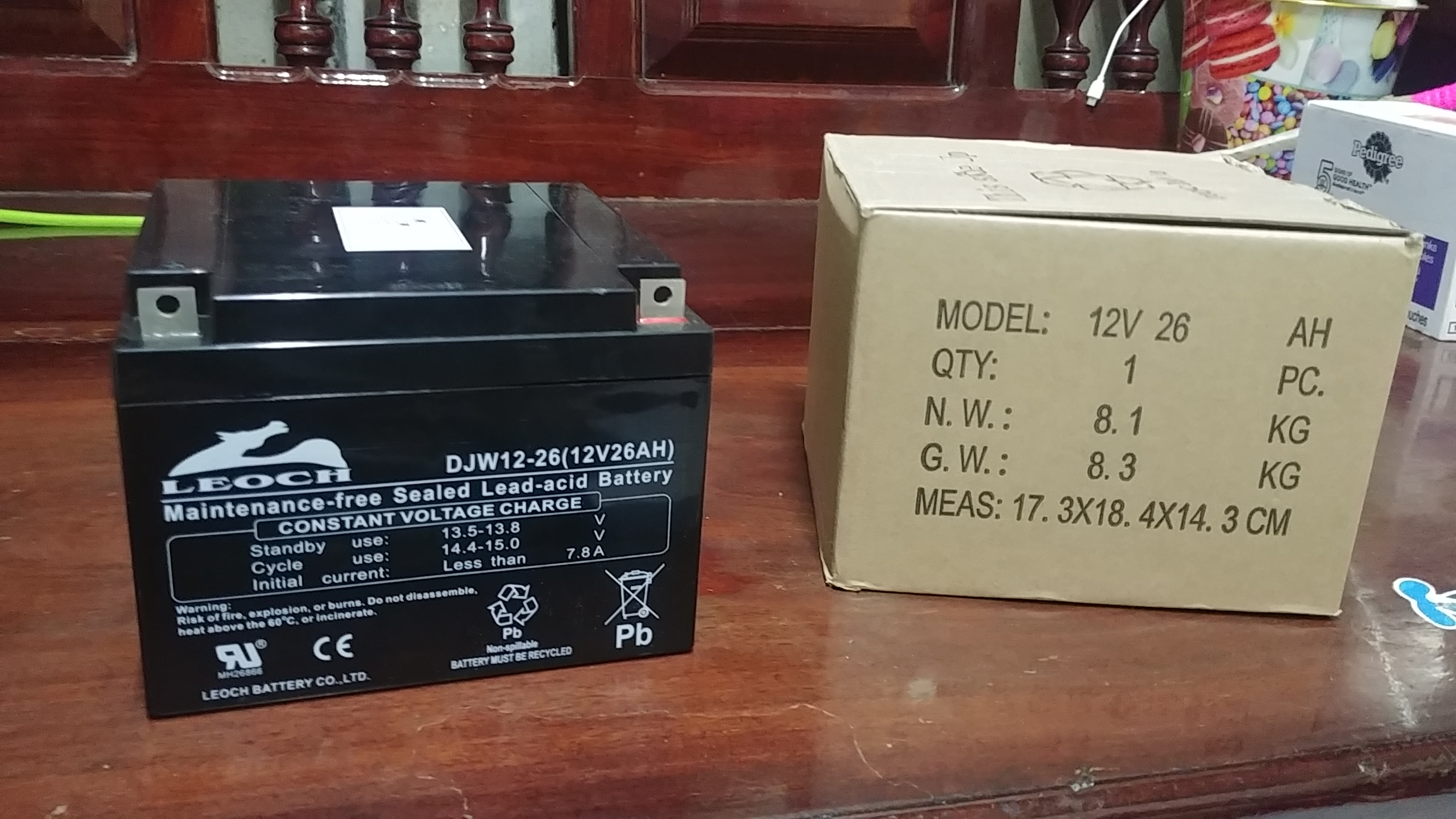 12V 26AH LEOCH