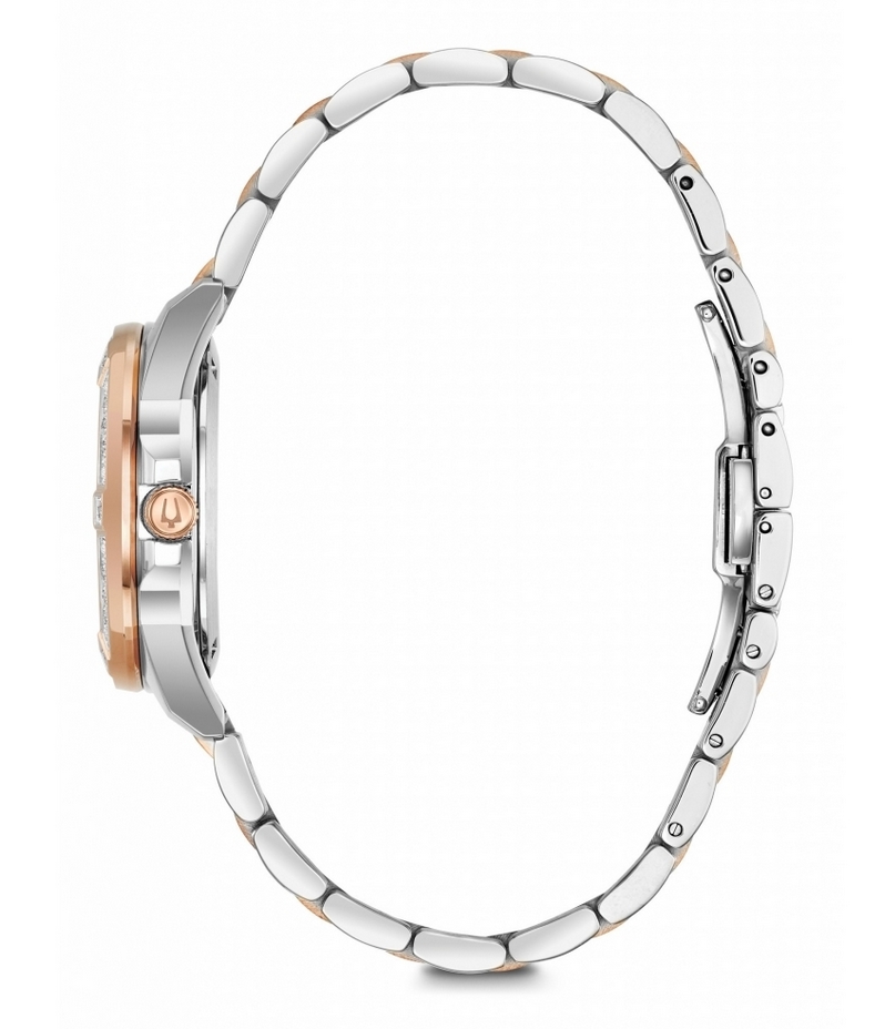 Bulova 98R234 นาฬิาผู้หญิง Bulova Marine Star Diamond Women's Watch