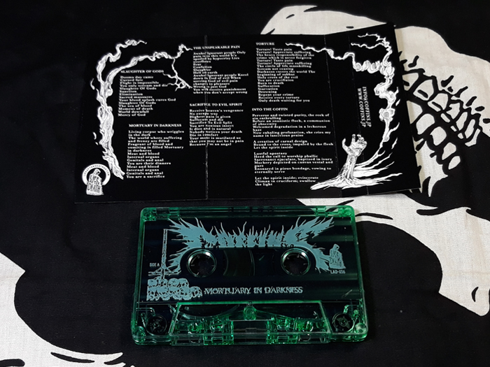 COFFINS ‘Mortuary in Darkness’ Tape.