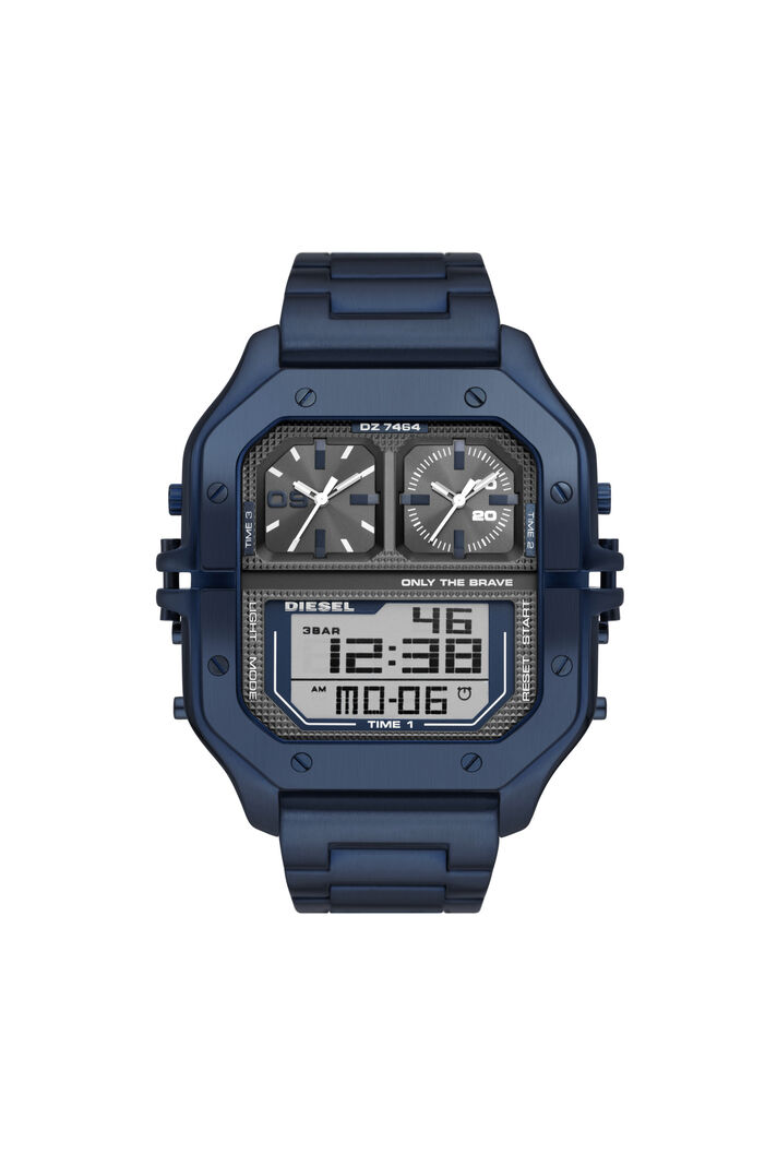 Diesel DZ7464 นาฬิกา ชาย-หญิง Clasher Digital Quartz Unisex Watch