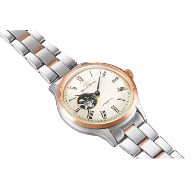 Orient RE-ND0001S00B นาฬิกาผู้หญิง Orient Star Classic Semi Skeleton Automatic Women's Watch