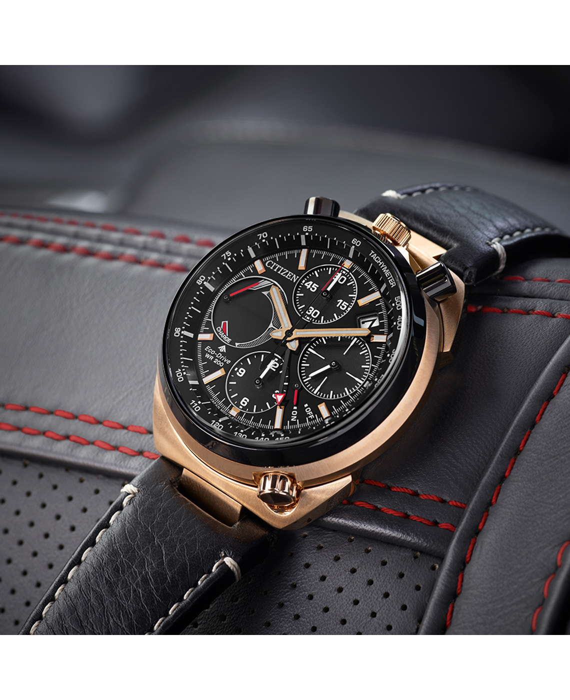 Citizen AV0073-08E นาฬิกาผู้ชาย Eco-Drive Chronograph Limited Edition Men's Watch