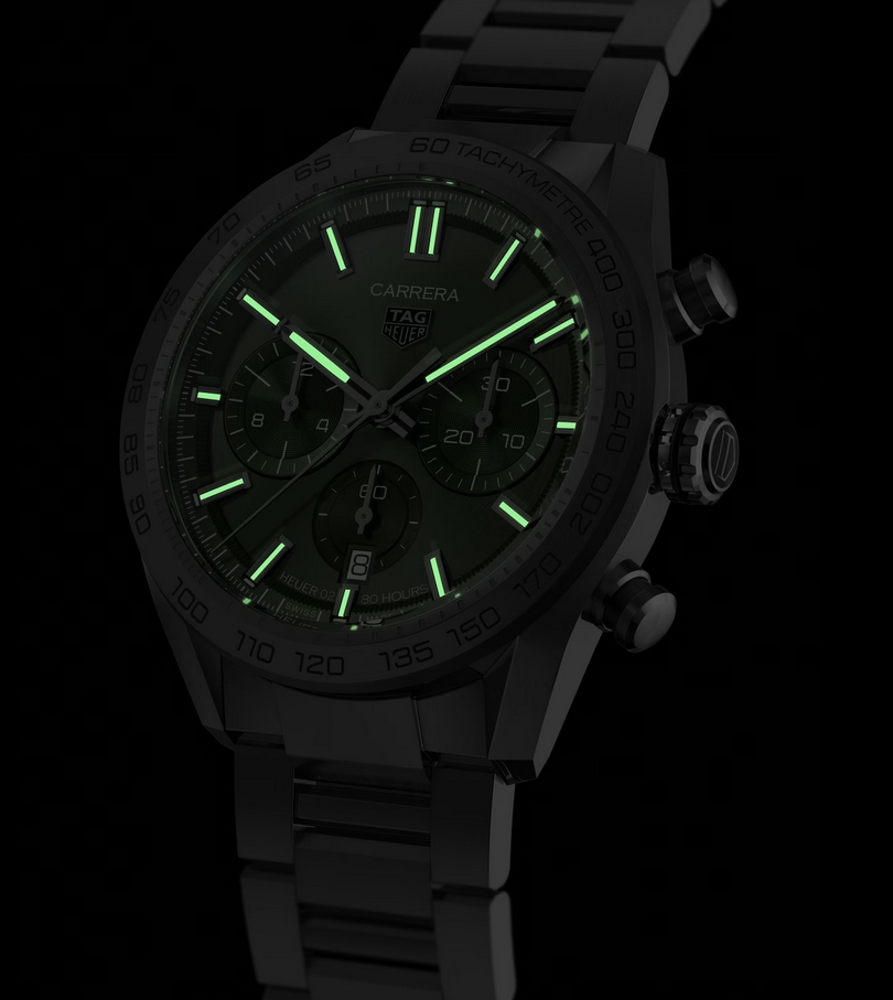 Tag Heuer CBN2A10.BA0643 นาฬิกาผู้ชาย Carrera Automatic Chronograph 44m Men's Watch