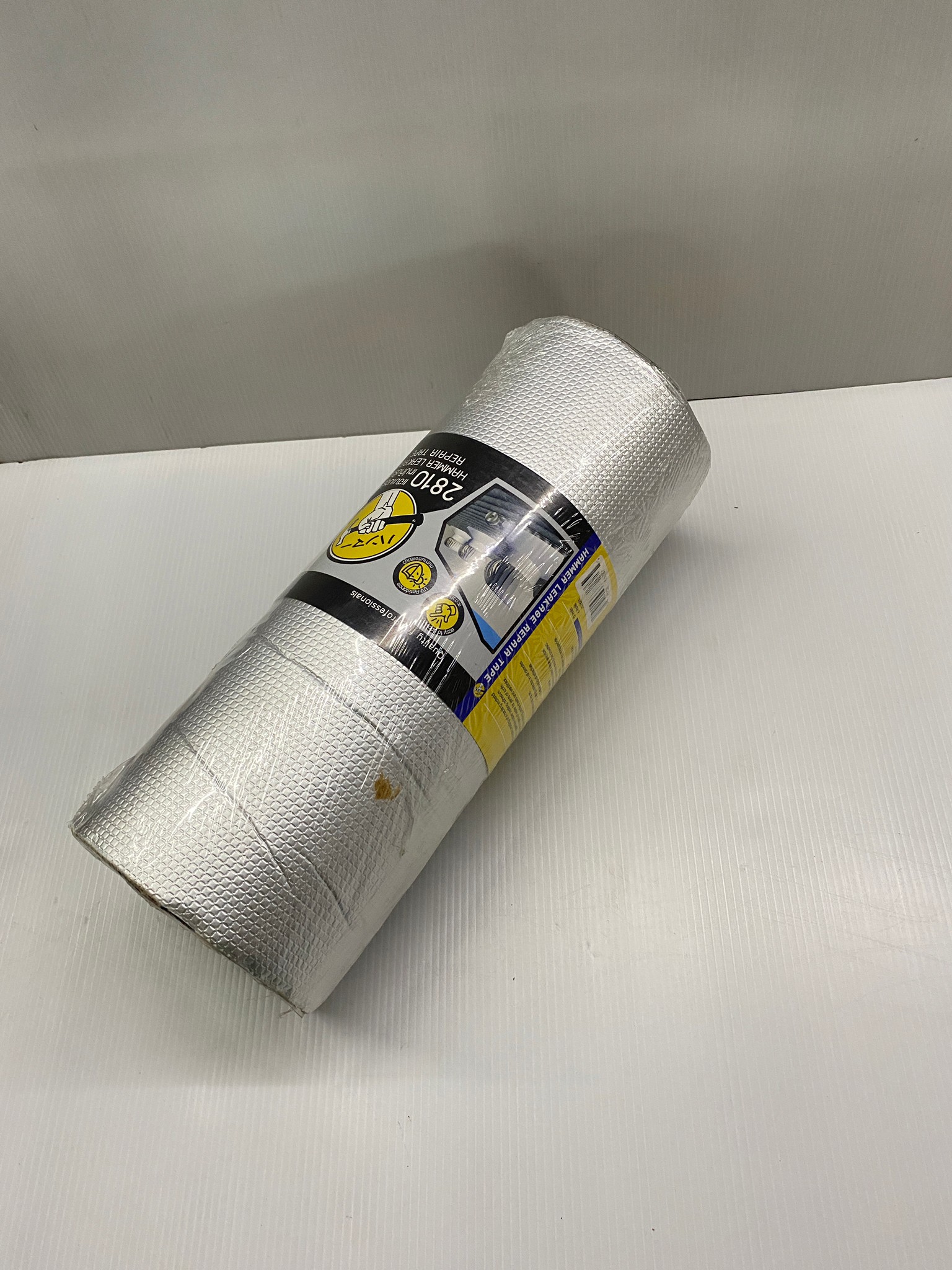 Hammer เทปอลูมิเนียมกันรั่วซึม ทน UV ขนาด 300มม.x3ม. #2810 (สำหรับพื้นผิวขรุขระ-600PSI) ของแท้ 100%