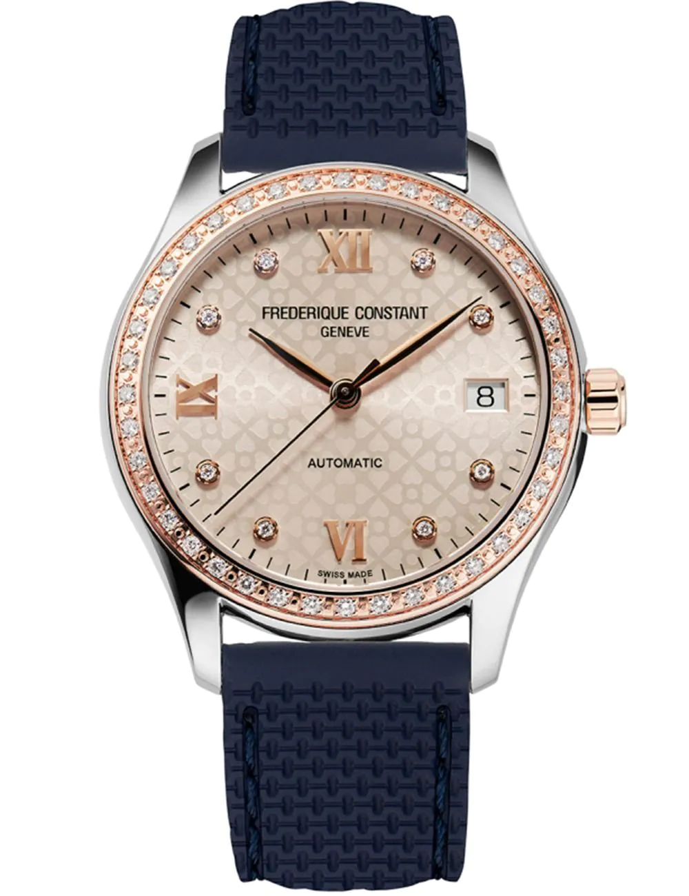 Frederique Constant FC-303LGD3BD2-QK นาฬิกาผู้หญิง Diamond Automatic Women's Watch