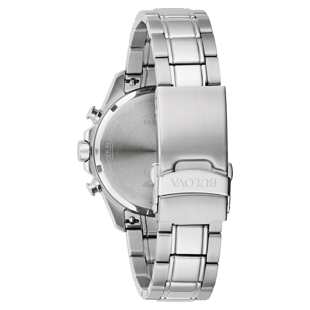 Bulova 96B467 นาฬิกาผู้ชาย Marine Star Serie B Quartz Chronograph Men's Watch