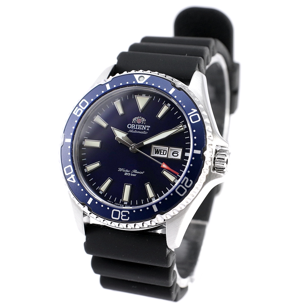 Orient RA-AA0006L19B นาฬิกาผู้ชาย Orient รุ่น RA-AA0006L19B, Mako III Automatic Sports 200M Men's Watch