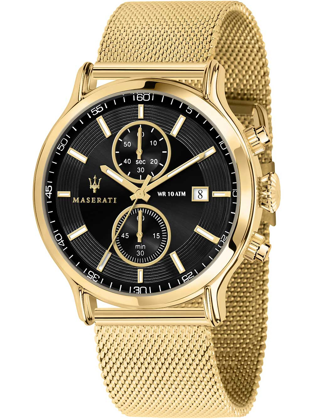 Maserati R8873618007 นาฬิกาผู้ชาย Epoca Chronograph Quartz Men's Watch