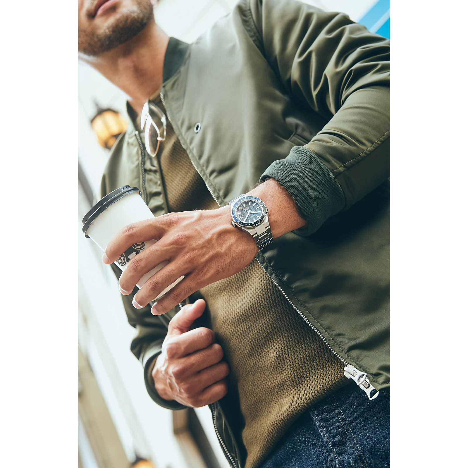 Citizen NB6031-56E นาฬิกาผู้ชาย Series8 GMT Automatic Men's Watch