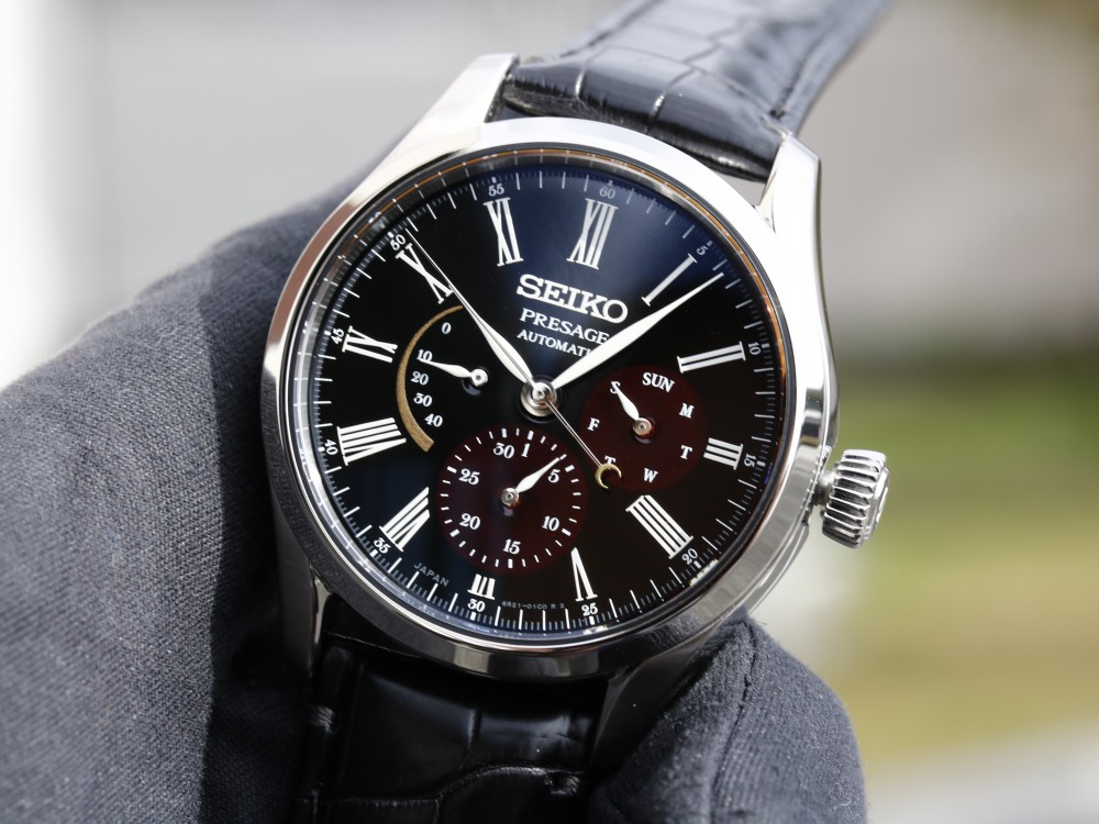 SEIKO SARW045 นาฬิกาผู้ชาย Seiko รุ่น SARW045, Presage The Urushi Byakudan-nuri Automatic Limited Edition Made in Japan 2,000 Pcs. Men's Watch