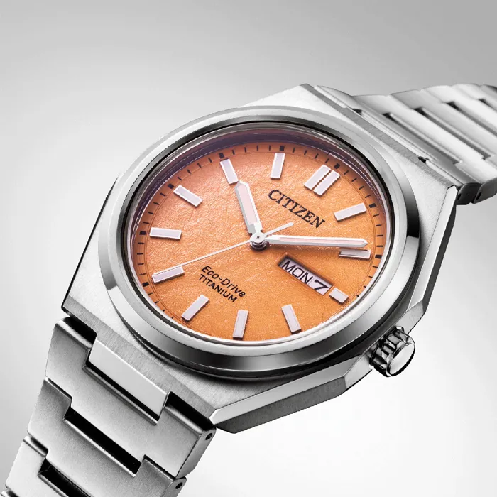Citizen AW0130-85Z นาฬิกาผู้ชาย Citizen Core Collection Super Titanium Eco-Drive Men's Watch