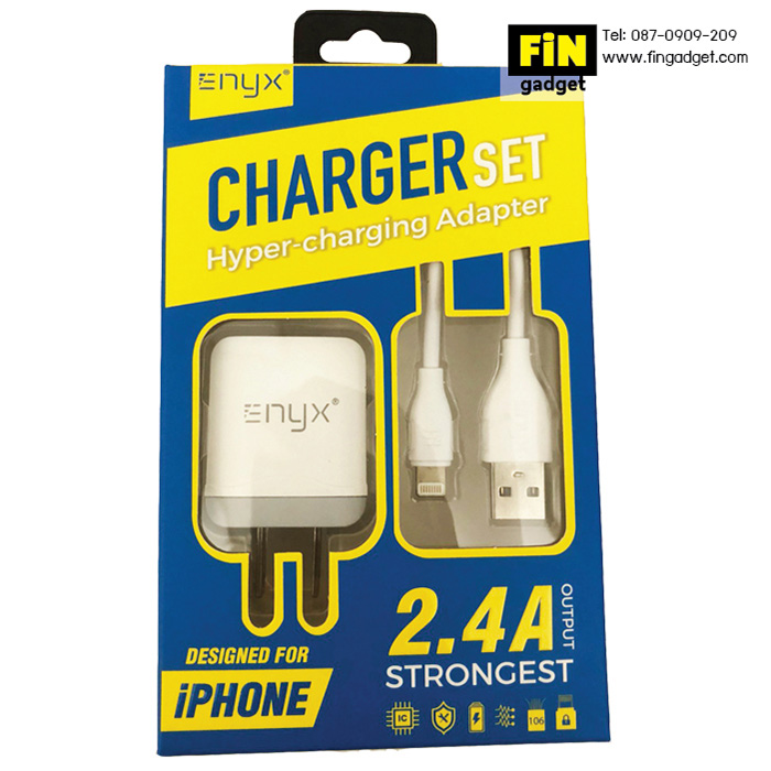 ENYX Charger set ชุด Adapter 2.4A พร้อมสายชาร์จ iPhone
