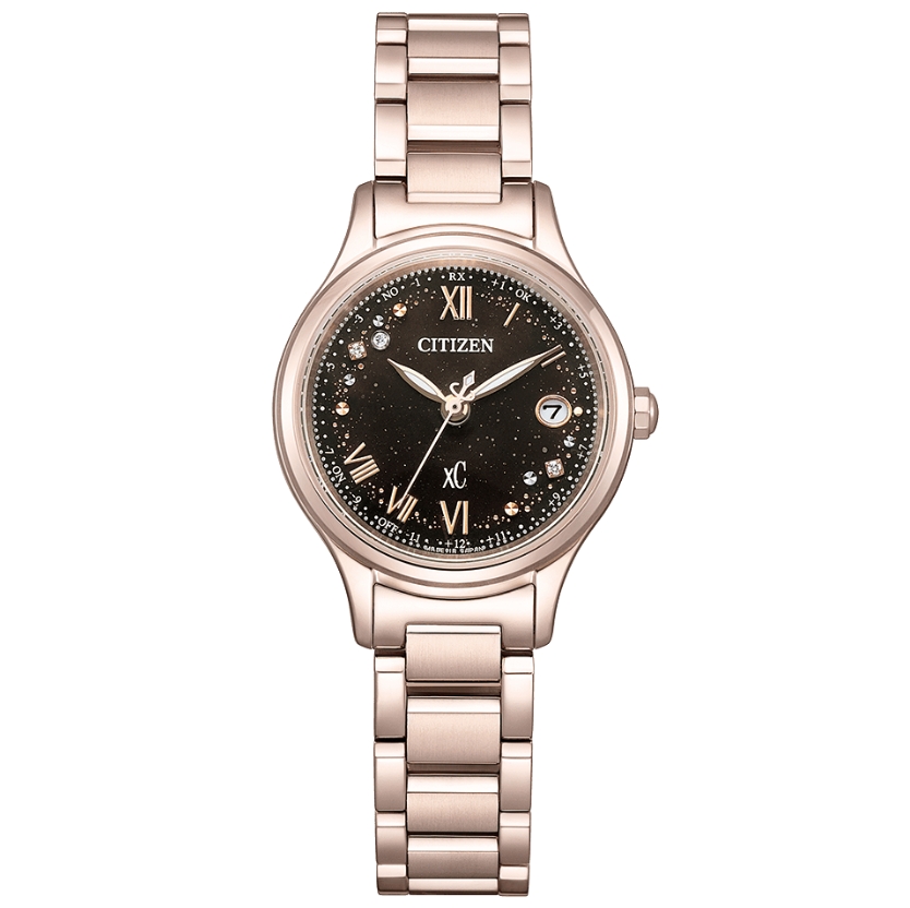 Citizen ES9497-53E นาฬิกาผู้หญิง Citizen xC hikari Radio-Controlled Eco-Drive HINODE COLLECTION Women's Watch