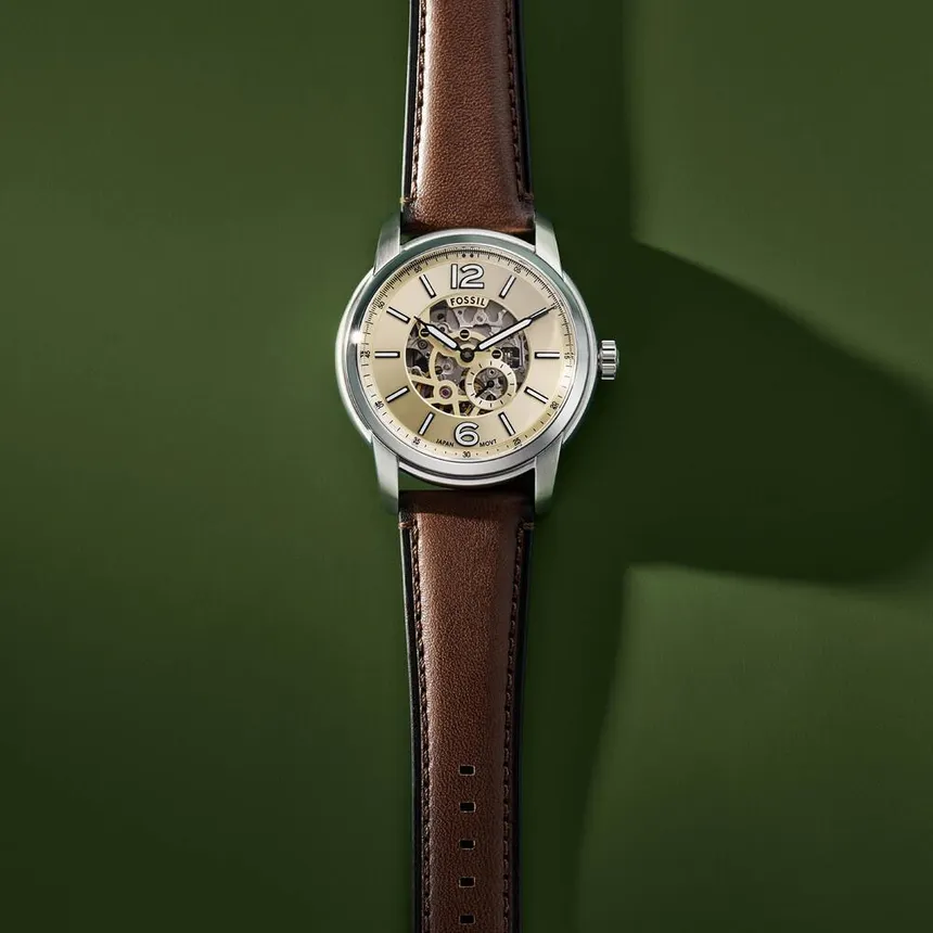 Fossil ME3264 นาฬิกาผู้ชาย Heritage Automatic Men's Watch