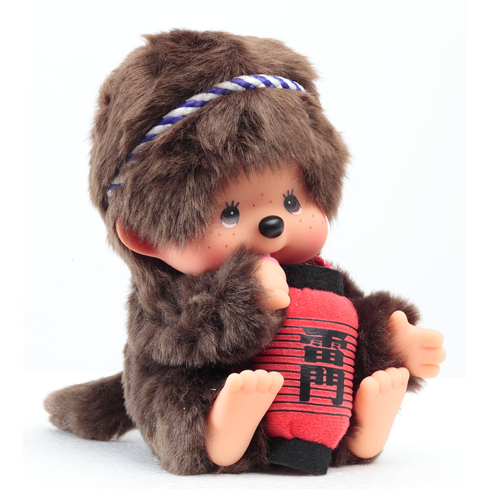 [PRE-ORDER] ตุ๊กตา ม่อนชิชิ โคมแดง วัดอาซากุสะ Size S สูง 16 cm Monchhichi Asakusa Kaminarimon ม่อนชิชิคุง นำเข้าจากญี่ปุ่น ご当地モンチッチ 浅草雷門 S（東京）IPM-23-Z