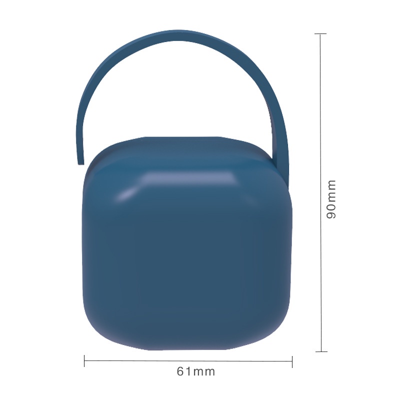 กล่องกันฝุ่น แขวนได้ กล่องจุกนมแบบพกพา ใส่จุกหลอก BPA Free เก็บจุกนม