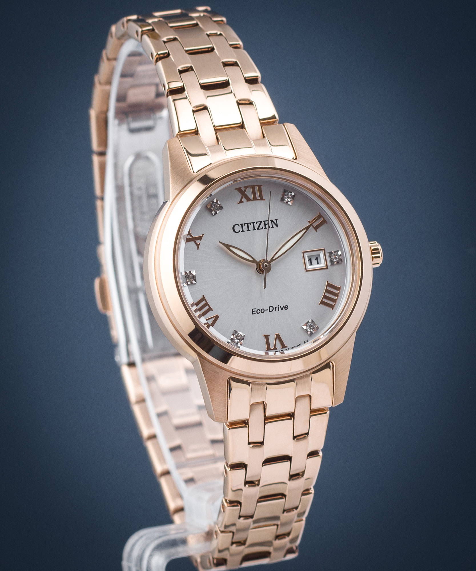 Citizen FE1243-83A นาฬิกาผู้หญิง Eco-Drive Women's Watch
