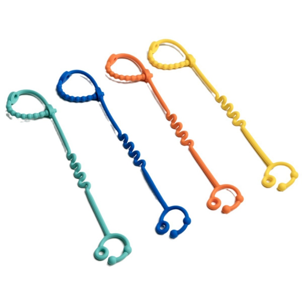 สายคล้องซิลิโคนรูปใบไม้ สายซิลิโคนเอนกประสงค์