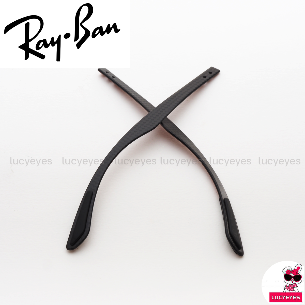 ขาแว่นสายตา RAYBAN แท้ 100% RX8145 สีดำ