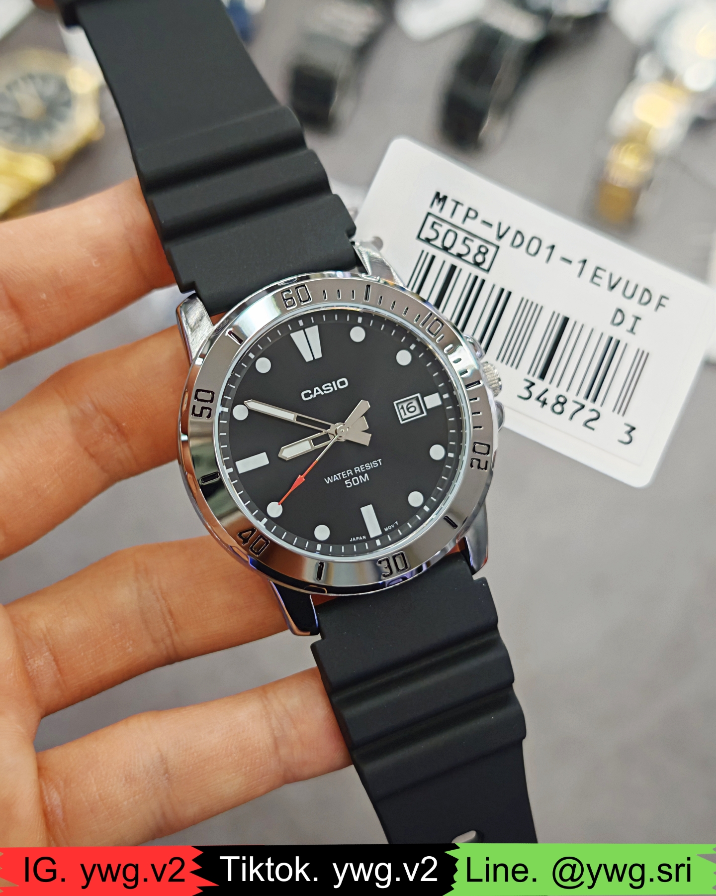 CASIO รุ่น MTP-VD01-1E