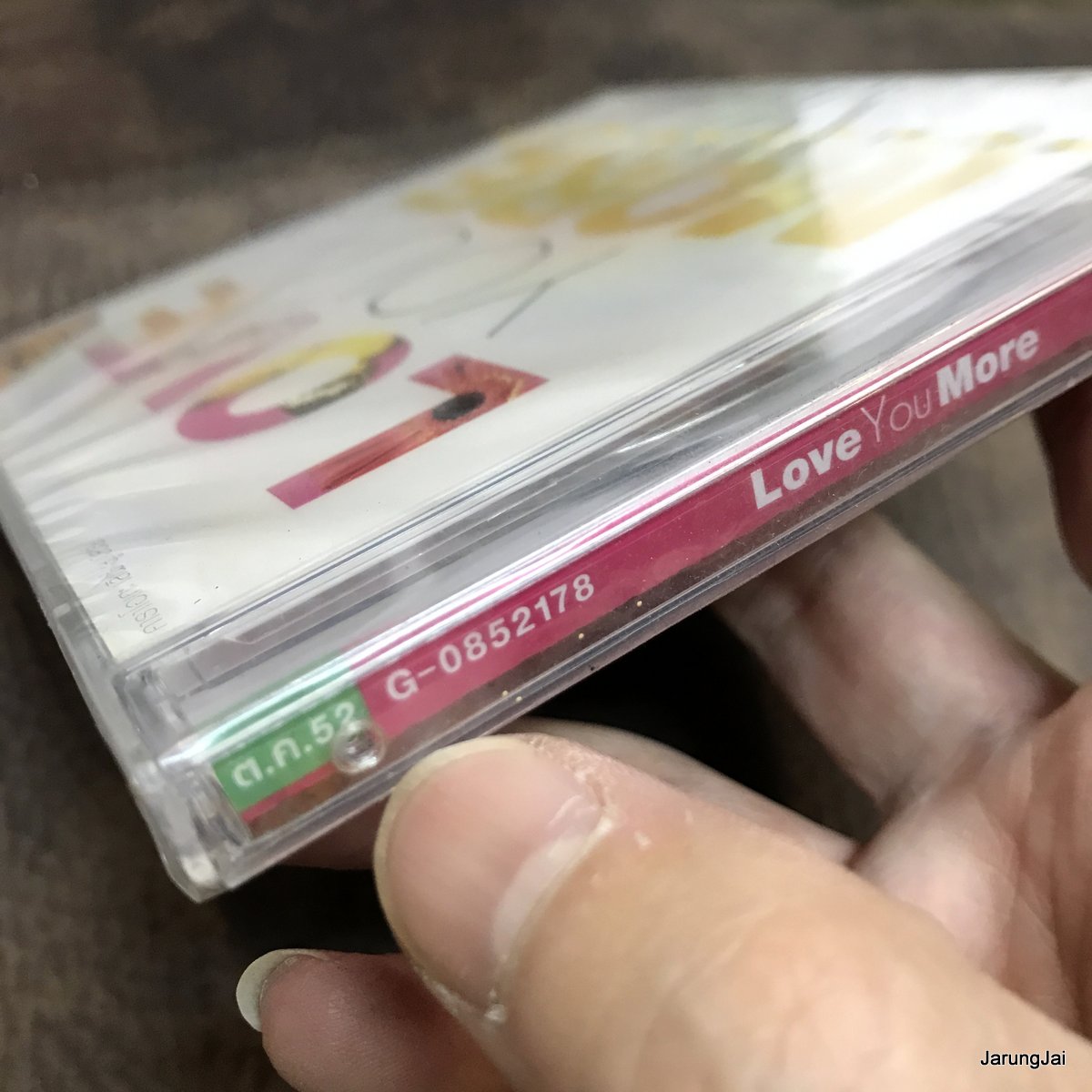 vcd love you more อยากได้ยินว่ารักกัน อัสนี วสันต์ รักคือ blackhead ติ๊ก ชิโร่ โจ ก้อง karaoke vcd gmm รุ่นเจาะกล่อง ลดราคา