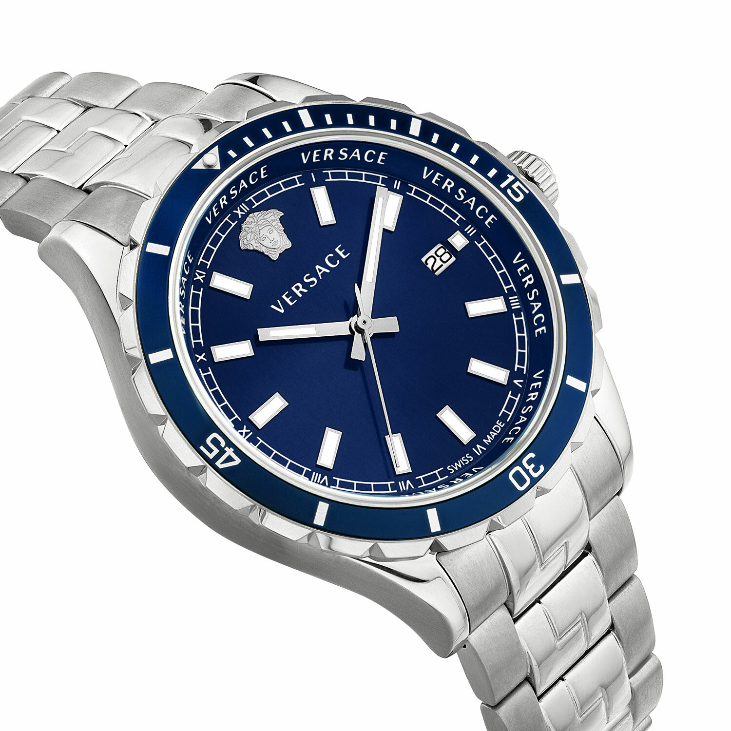 Versace VE3A00922 นาฬิกาผู้ชาย Hellenyium Quartz Men's Watch