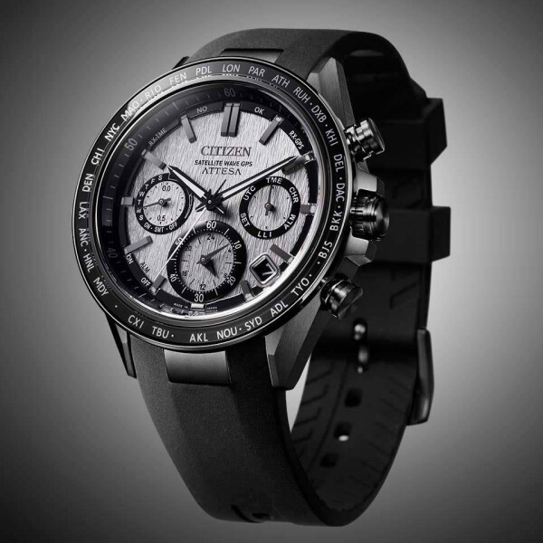 Citizen CC4055-14H นาฬิกาผู้ชาย Eco-Drive Attesa Satellite GPS Timekeeping Men's Watch