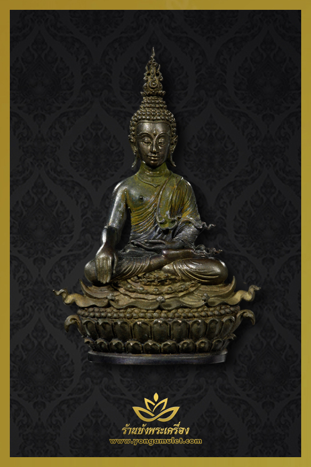 พระพุทธประทานยศบารมี เนื้อนวโลหะ หมายเลข 16987