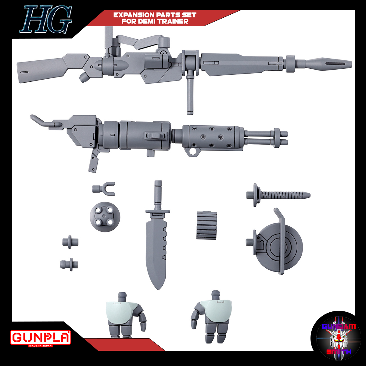 HG 1/144 EXPANSION PARTS SET FOR DEMI TRAINER