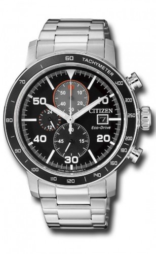 Citizen CA0641-83E นาฬิกาผู้ชาย Eco-Drive Chronograph Sports Men's Watch