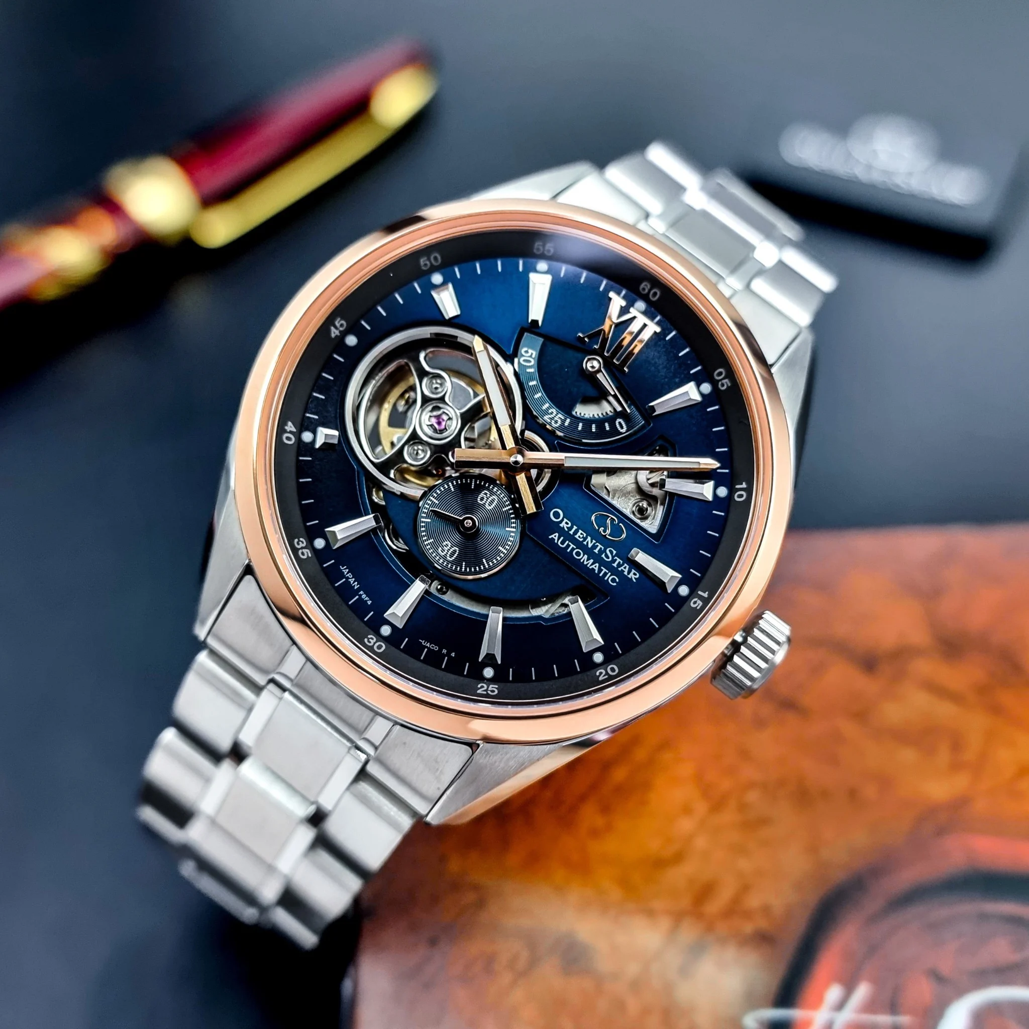 Orient Star RE-AV0120L00B นาฬิกาผู้ชาย Limited Edition Automatic Men's Watch