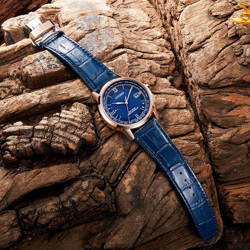 Citizen CB0152-24L นาฬิกาผู้ชาย Eco-Drive Radio Controlled Perpetual Men's Watch