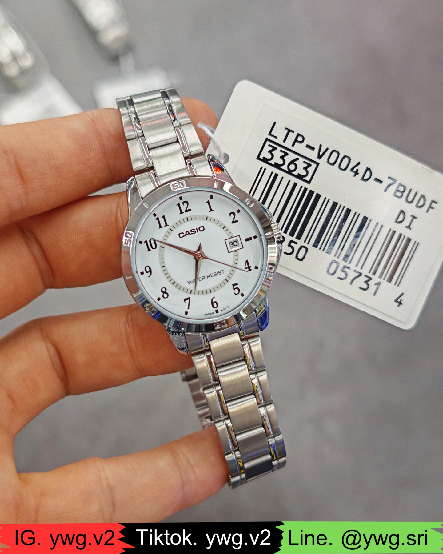 CASIO รุ่น LTP-V004D-7B