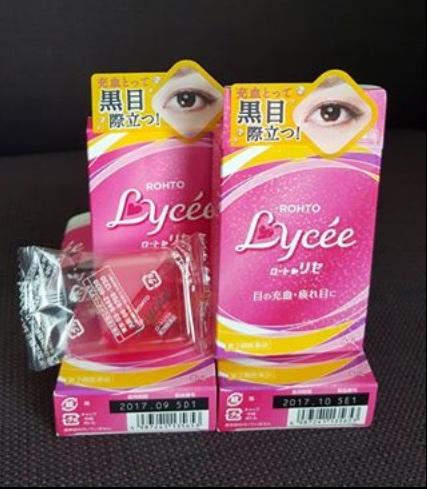 Rohto Lycee Rose Eye Drops