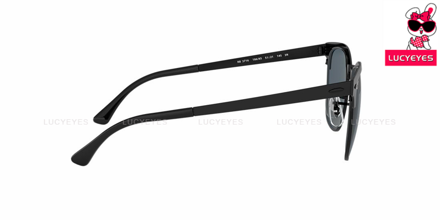 RayBan RB3716 186/R5 CLUBMASTER METAL
