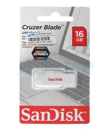 16GB SanDisk (SDCZ50) CRUZER BLADE White