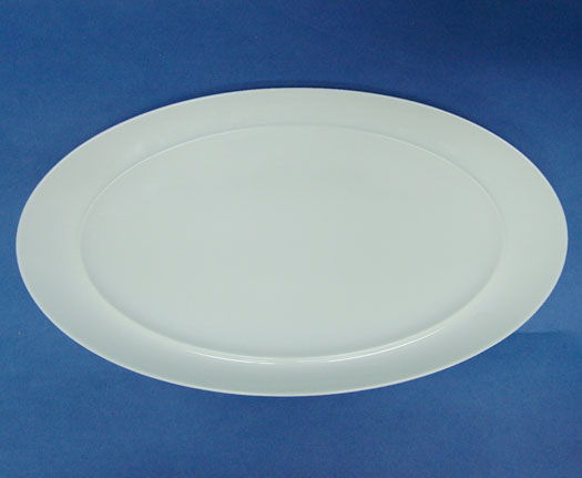 จาน เซรามิค,จาน วงรี,จานโอเวล,จานเปล,Oval Plate,20.0x36.0 cm,เซรามิค,แม็กซาดูร่า,Ceramics,Maxadura รุ่น M8711 Gong, Tablewarethai