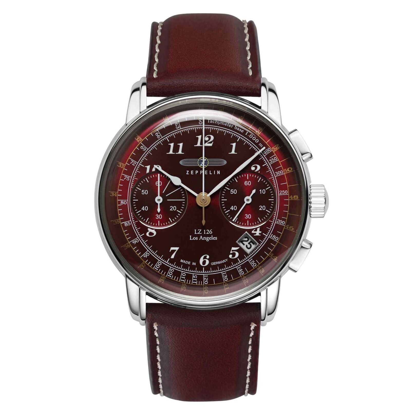 Zeppelin 7614-6 นาฬิกาผู้ชาย Chronograph Quartz Watch