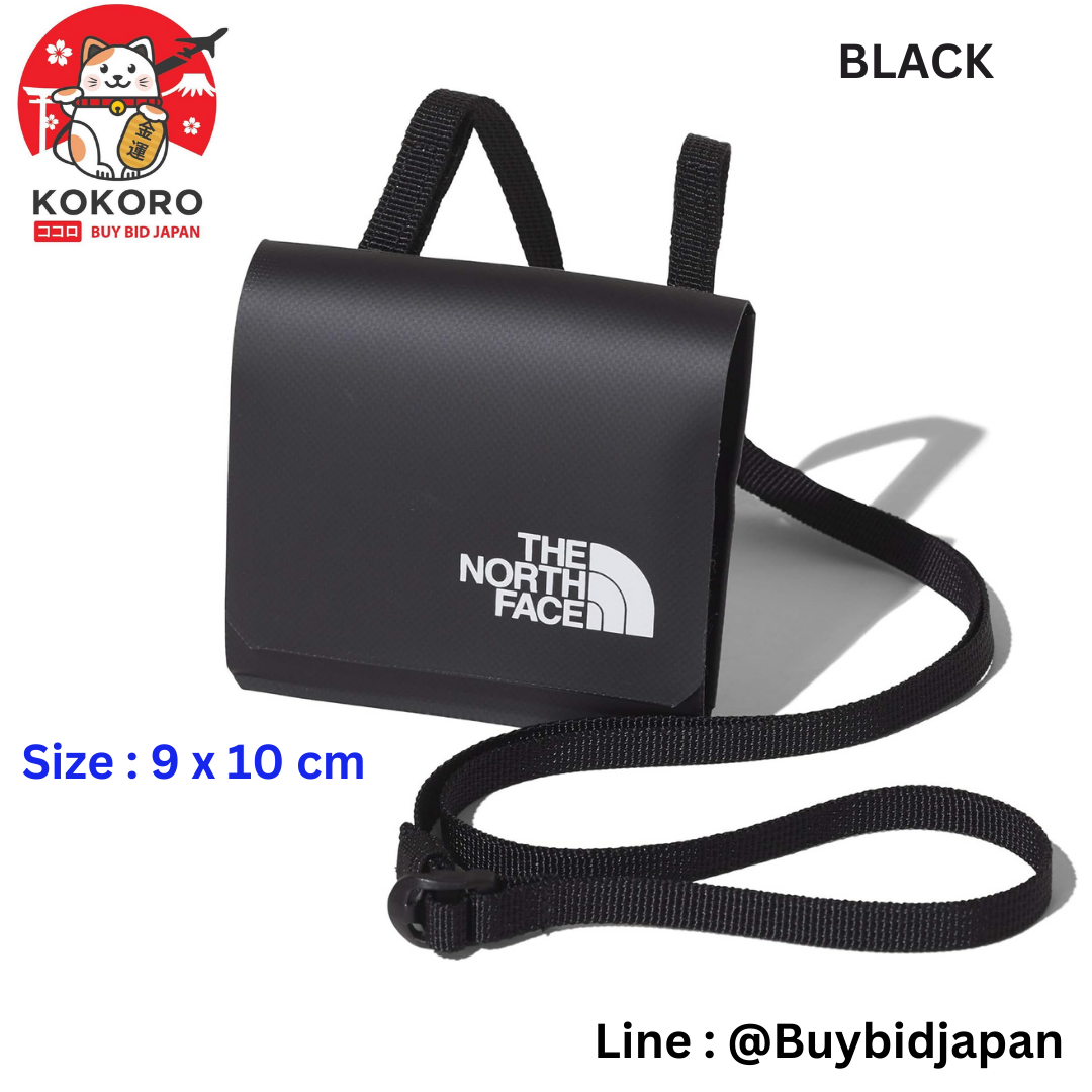 [PRE-ORDER] The North Face กระเป๋าคล้องคอ สีดำ BLACK Fieludens Mini Holder Shoulder Bag [ザノースフェイス] ショルダーバッグ フィルデンスミニホルダー Product Code : NM82017
