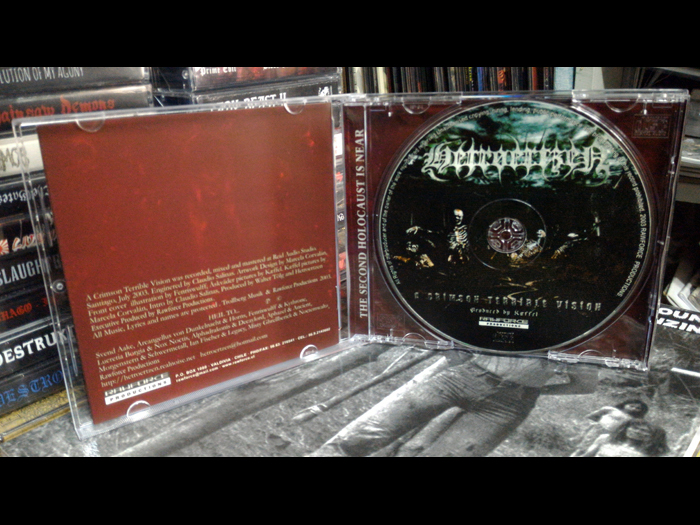 HETROERTZEN'A Crimson Terrible Vision' CD