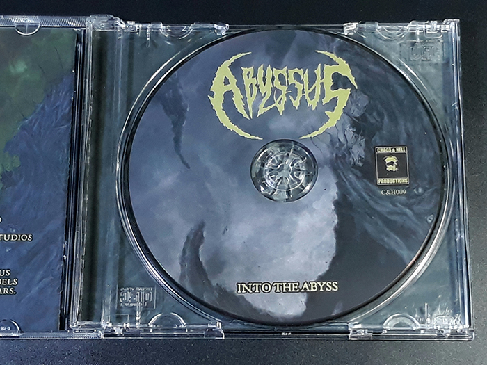 ABYSSUS'Into The Abyss' CD