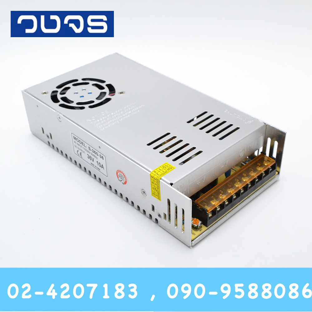 Switching Power Supply 36VDC 10A