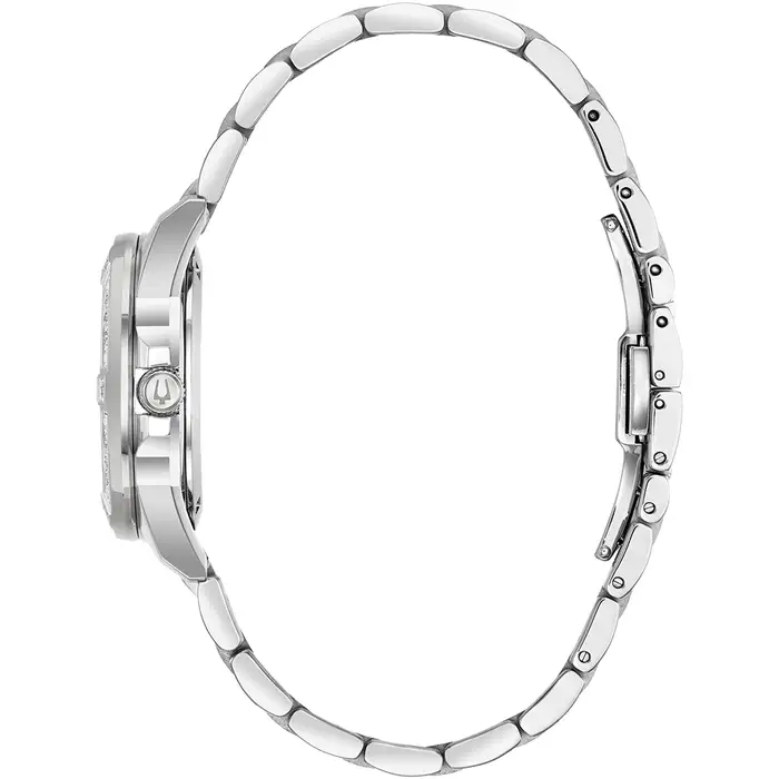 Bulova 96R232 นาฬิกาผู้หญิง Marine Star Quartz Diamonds Women's Watch