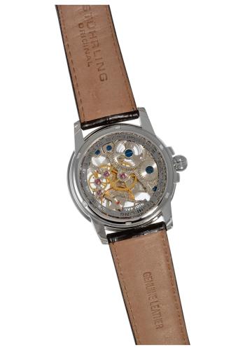นาฬิกาผู้ชาย Stuhrling Original รุ่น 228.33151, Symphony Saturnalia Brumalia Mechanical Hand-wind Skeleton Stainless steel Men's Watch
